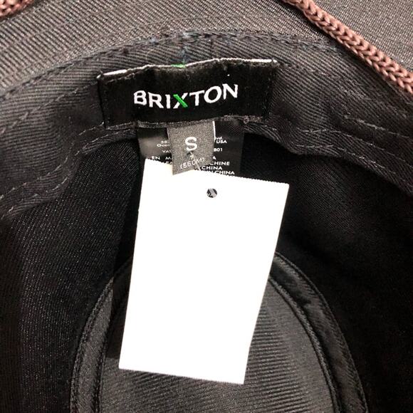 Brixton Black Unisex Field Crossover Hat Small NWT - Picture 8 of 11